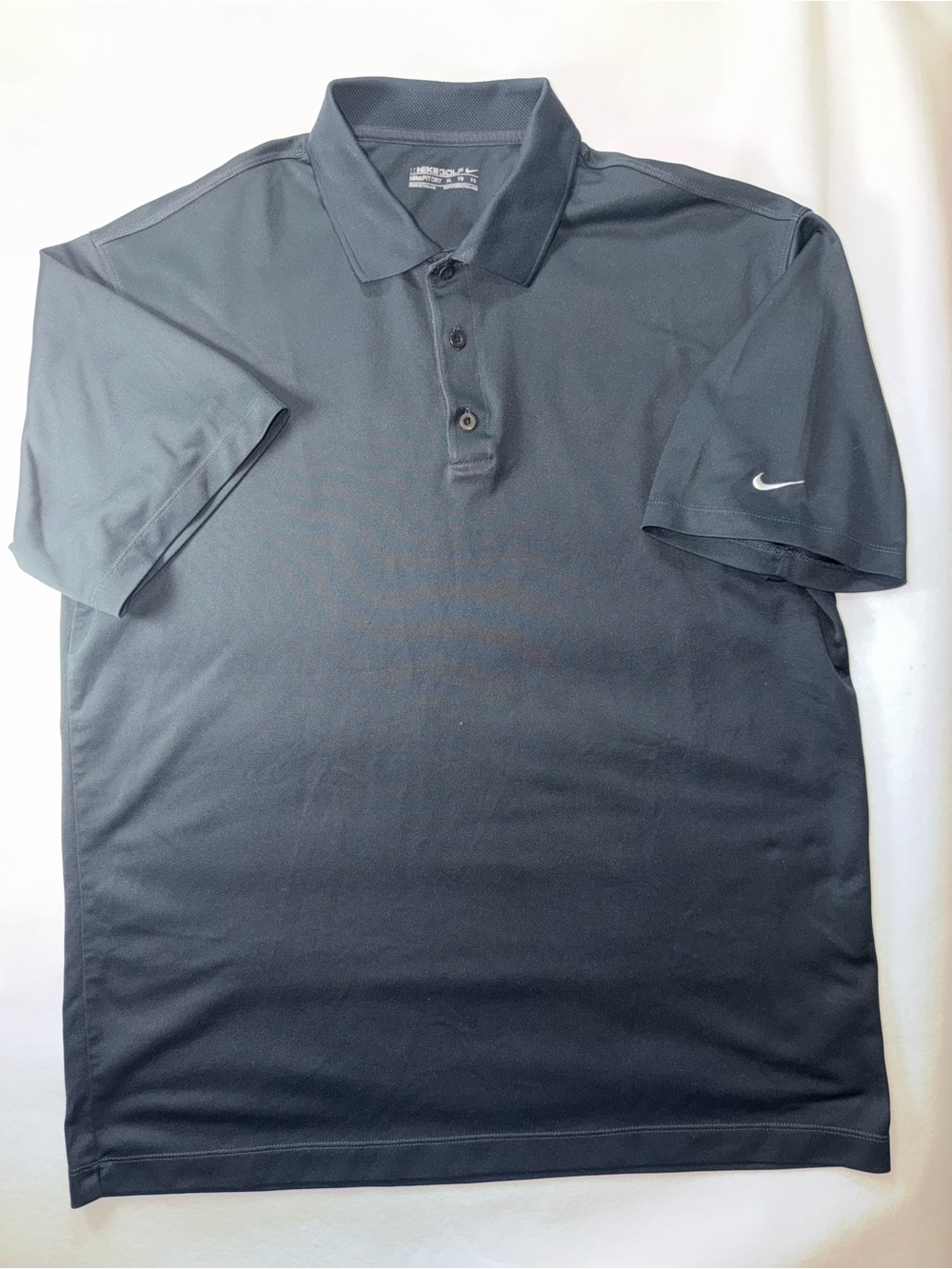 Nike Golf Men’s Black Dri-FIT Polo Shirt